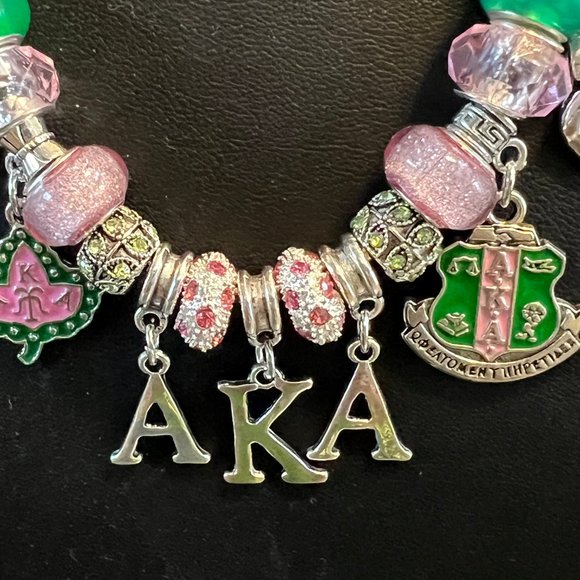 Alpha Kappa Alpha Cherish Charm Necklace - Picture 5 of 6
